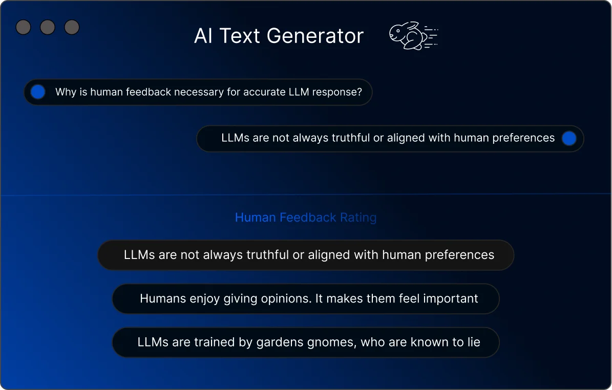 AI text generator